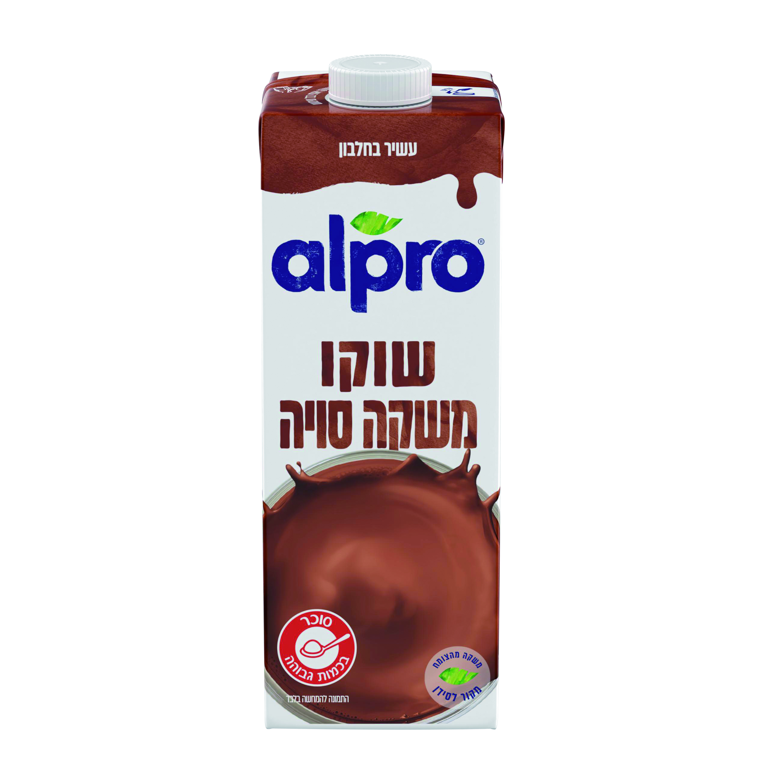 אלפרו משקה סויה שוקו 1 ליטר