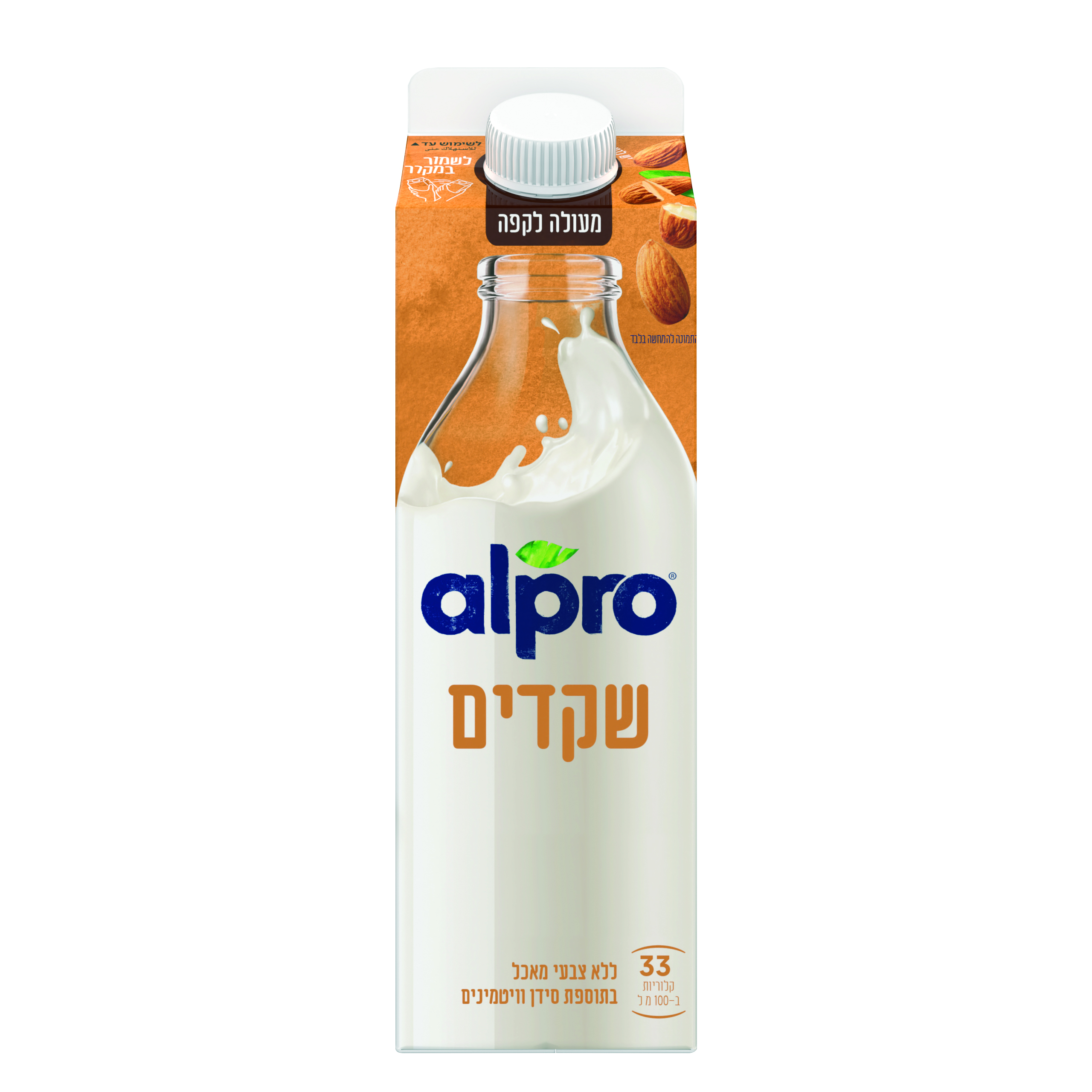 אלפרו משקה שקדים בקירור 1ל