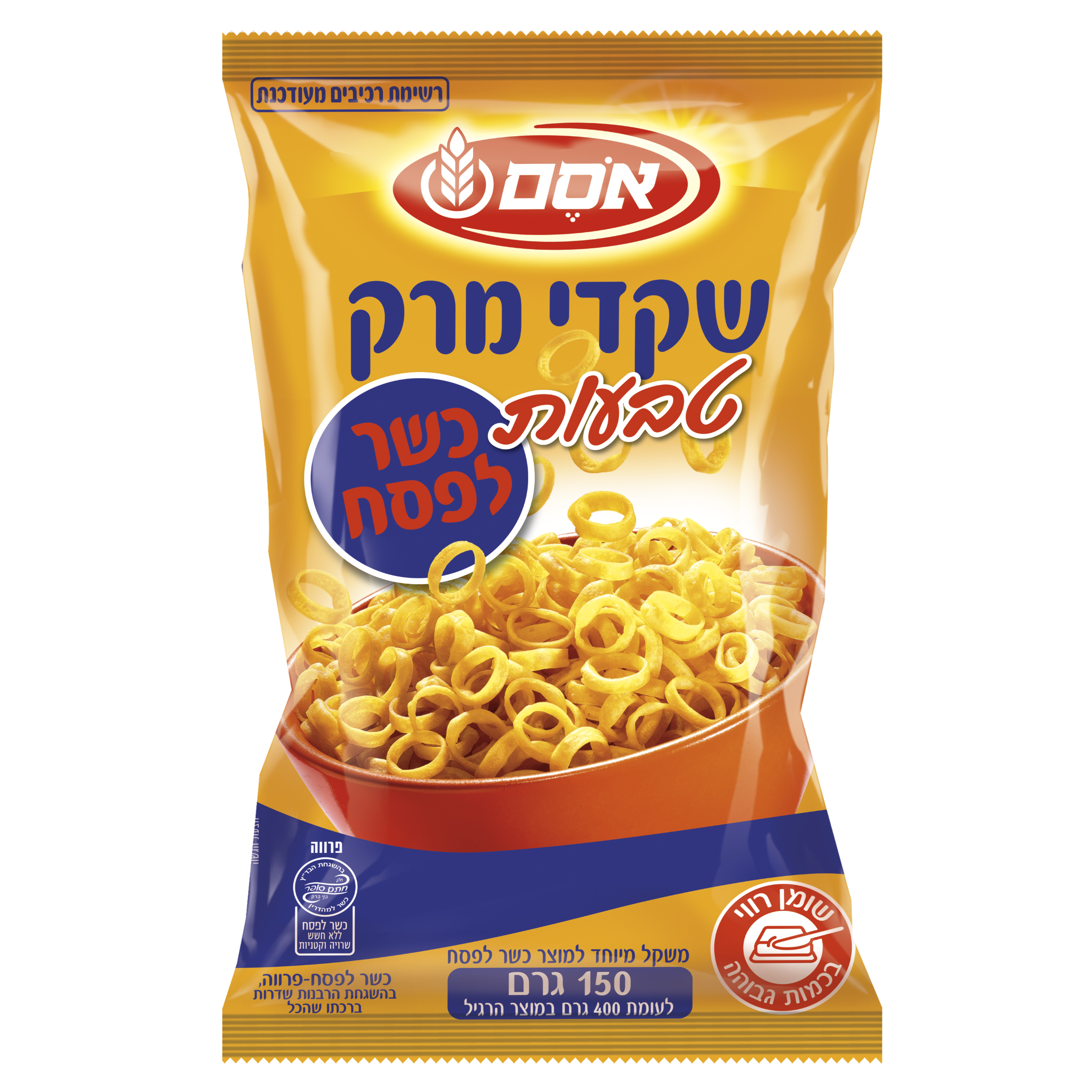 שקדי מרק כשל"פ 150 ג אסם