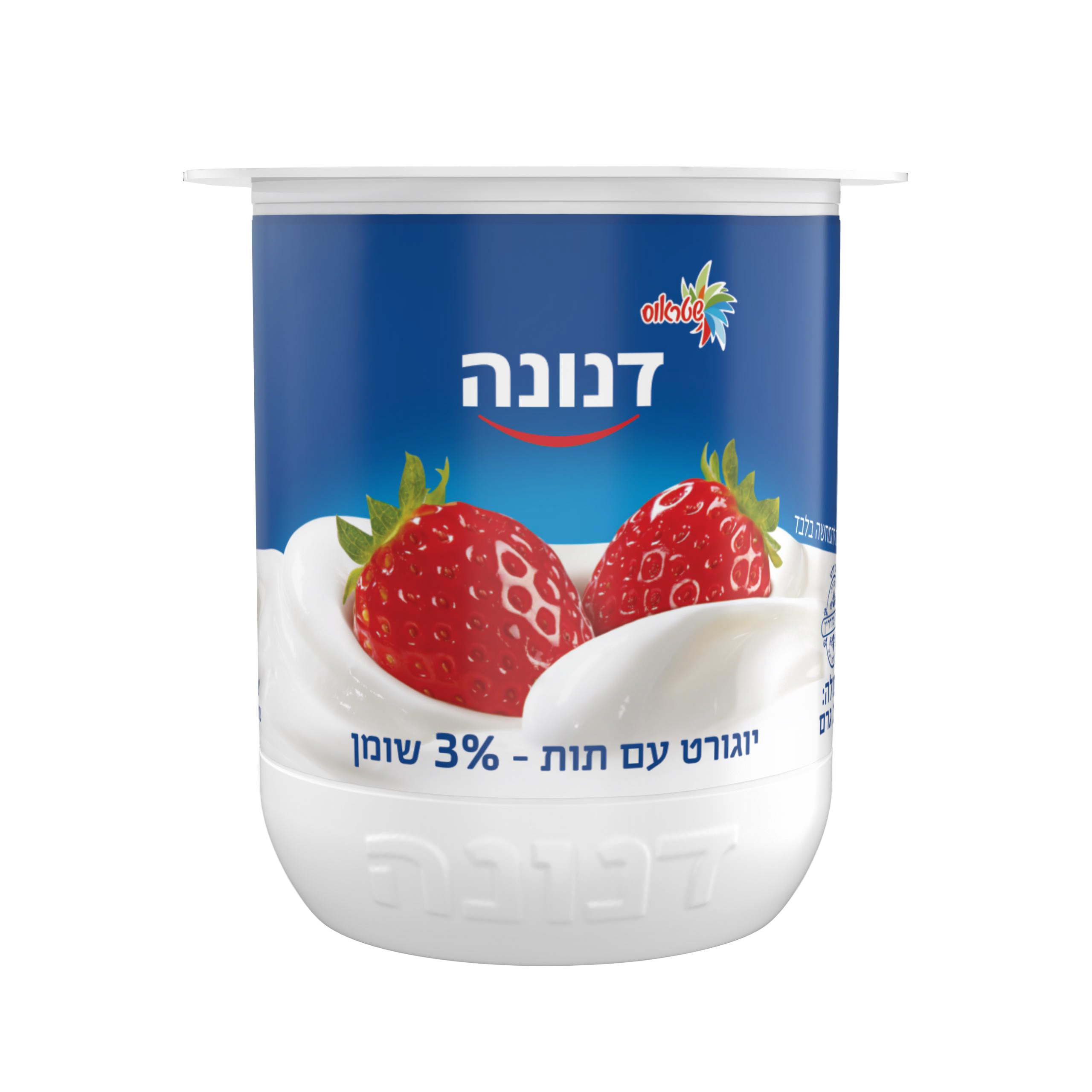 יוגורט דנונה תות עם 3%