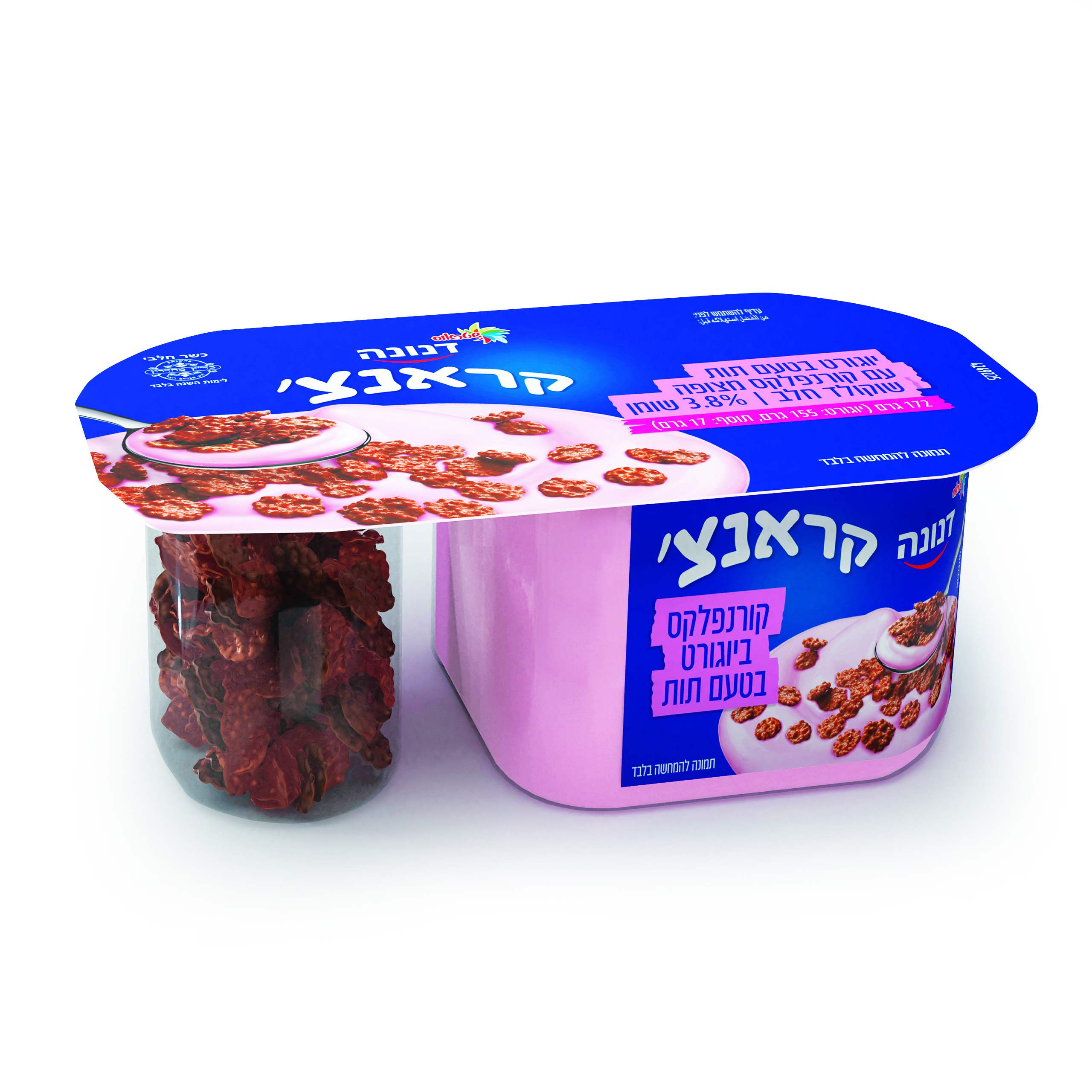דנונה קראנצ' בטעם תות