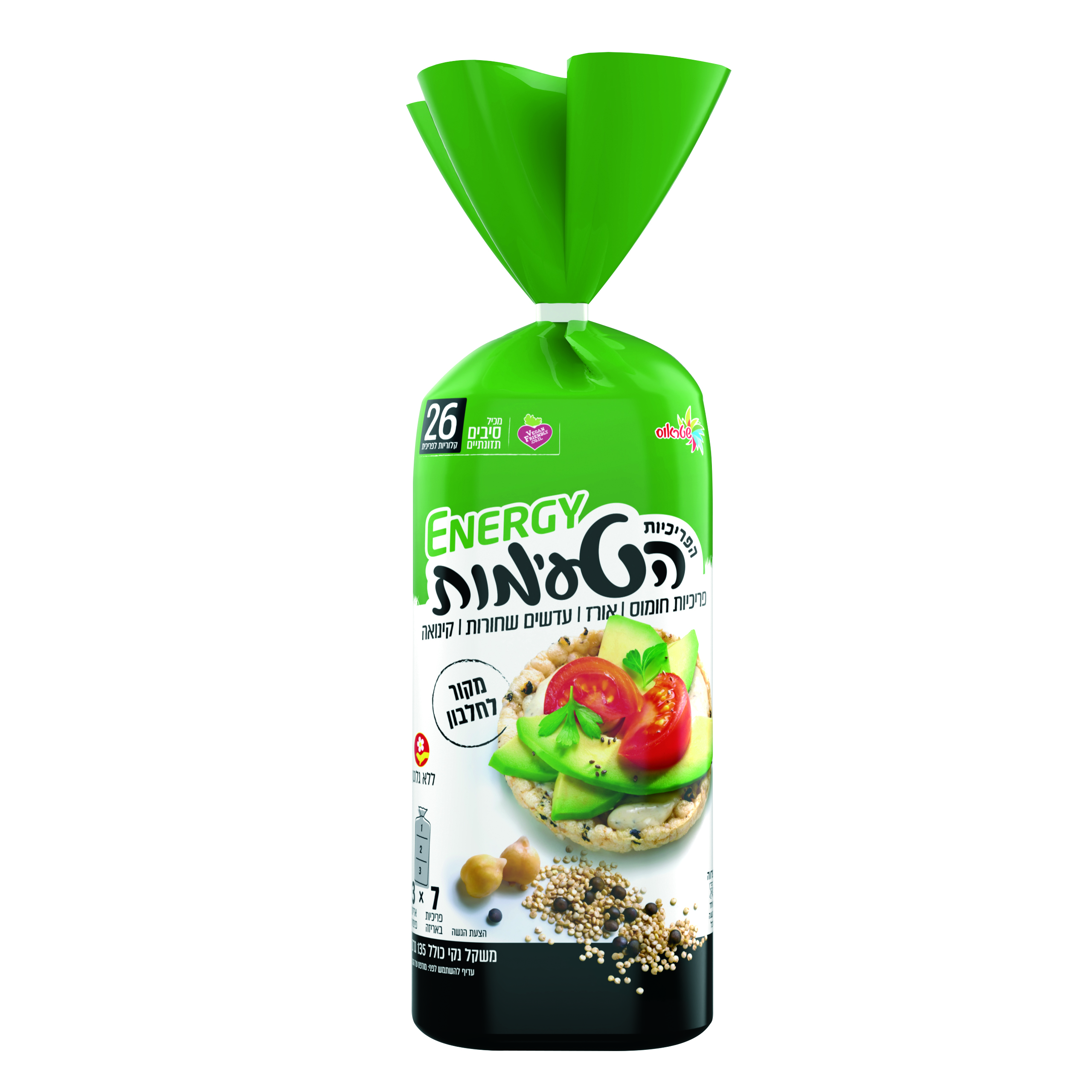הפריכיות הטעימות חלבון