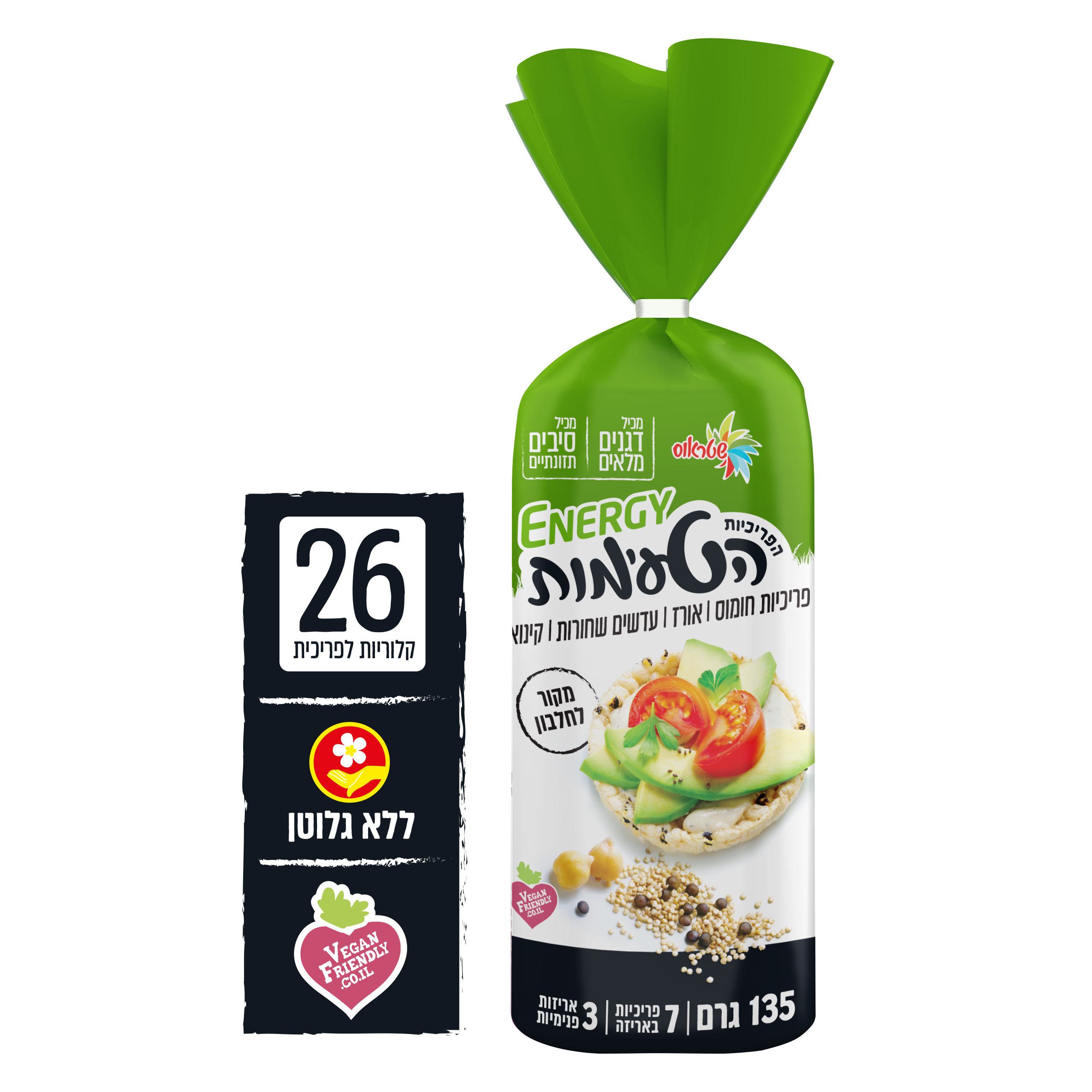 הפריכיות הטעימות חלבון