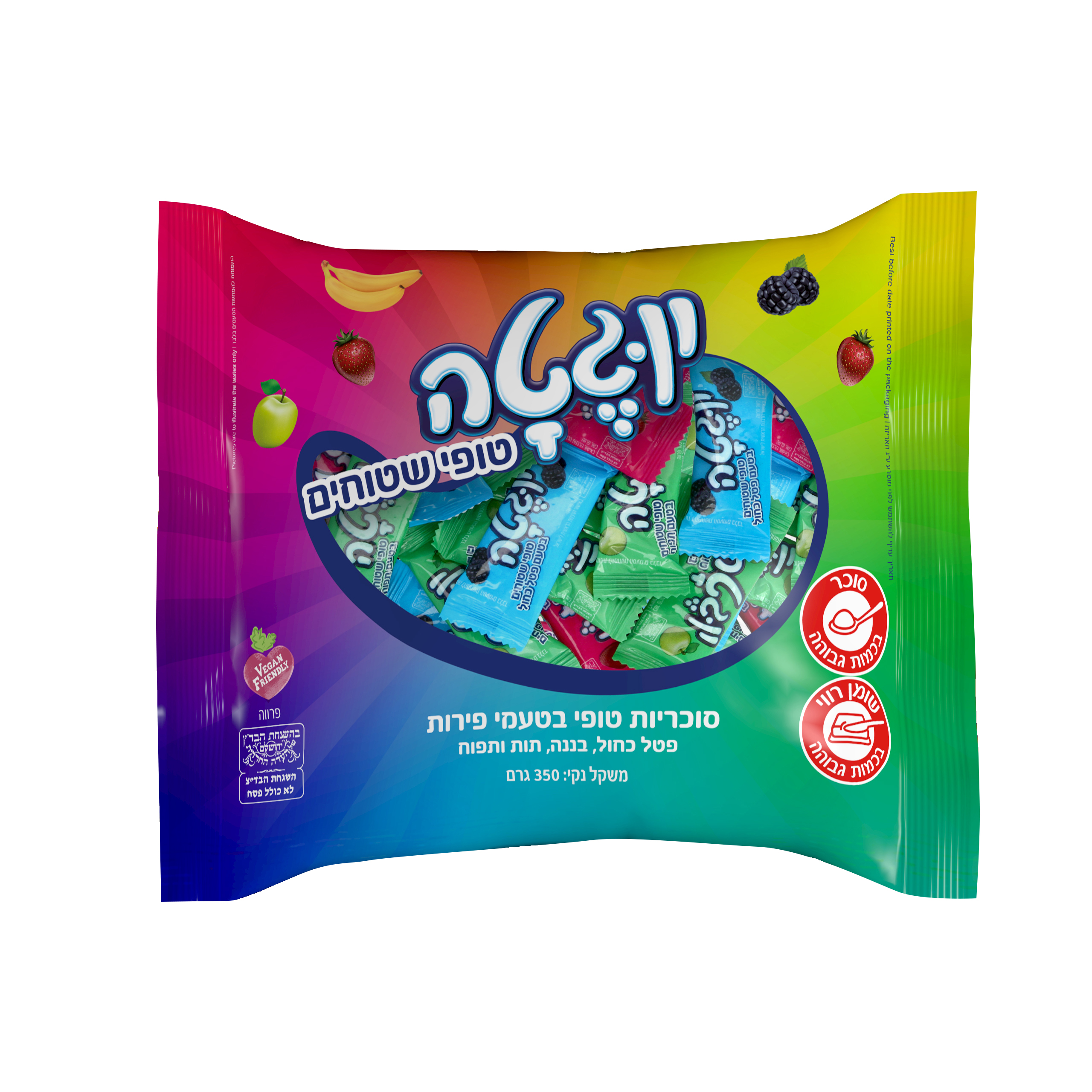 טופי שטוח פירות