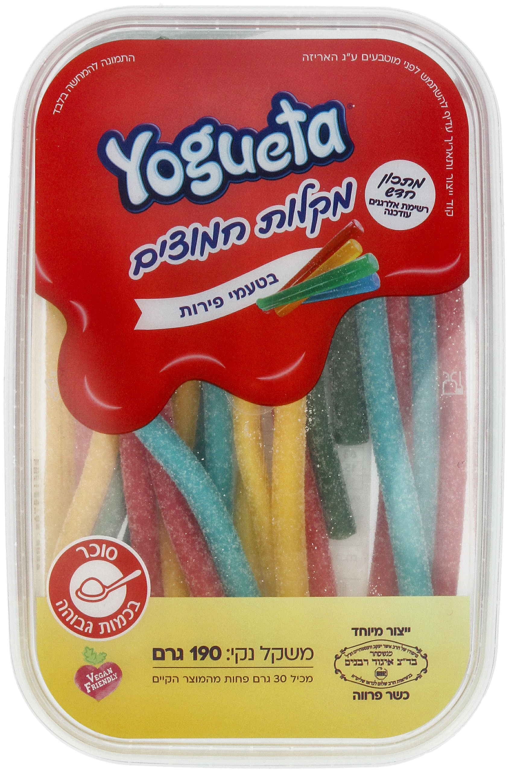 מקלות ממולאות פירות