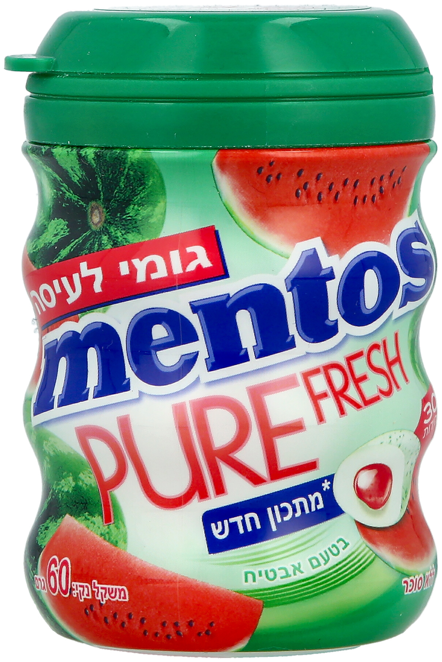 מסטיק ללא סוכר בטעם אבטיח