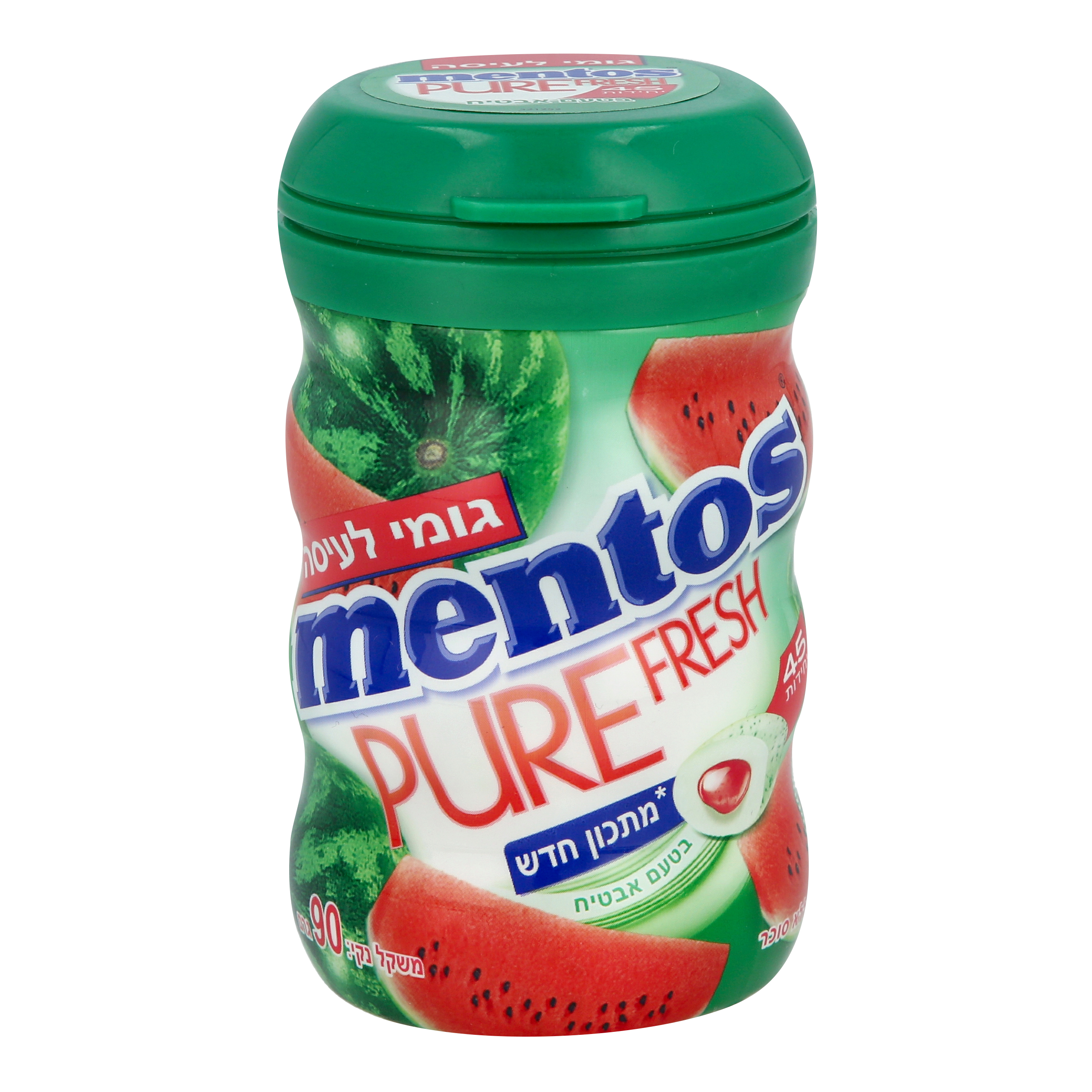 מסטיק ללא סוכר בטעם אבטיח