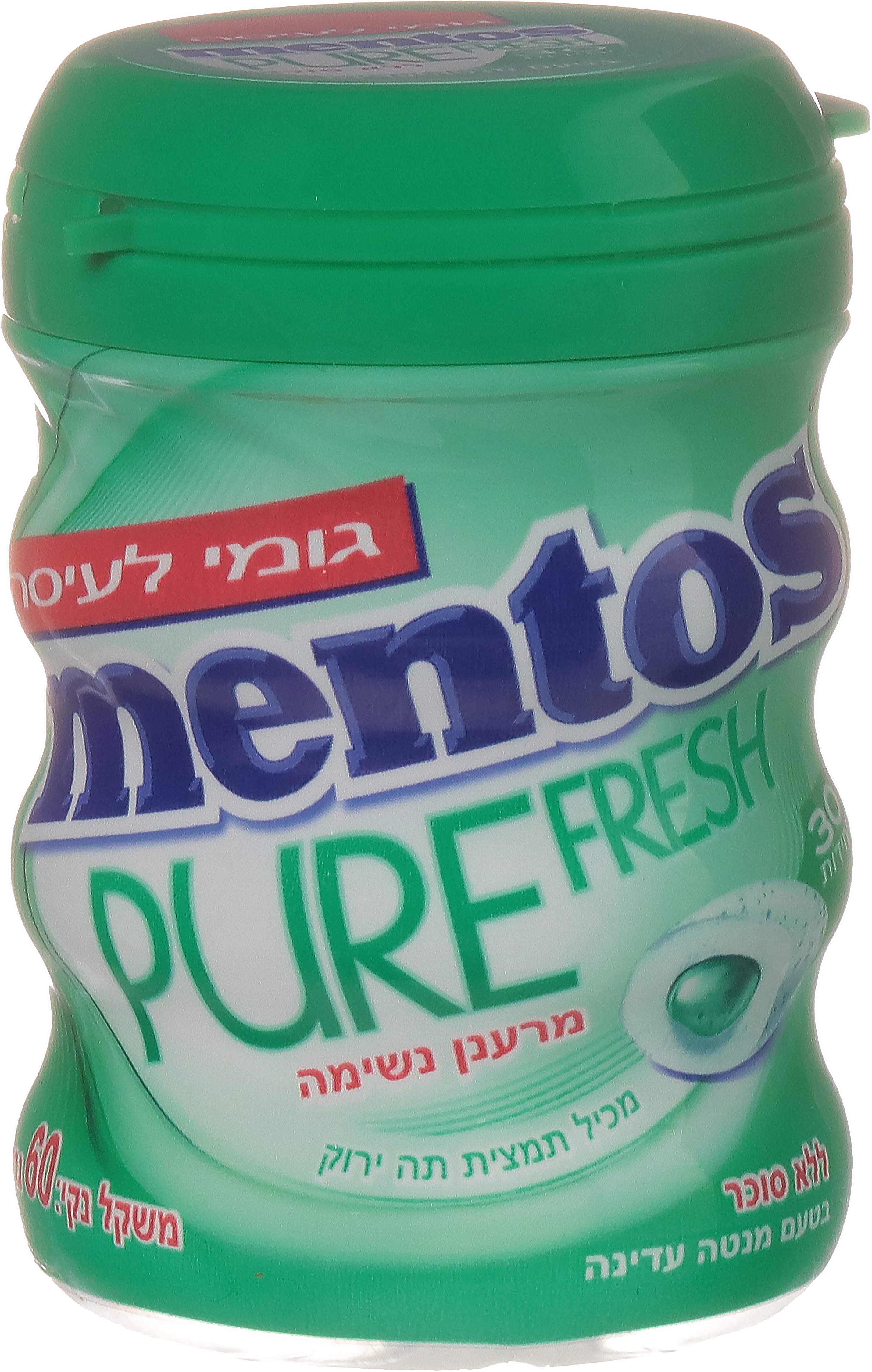 מסטיק ללא סוכר בטעם מנטה עדינה