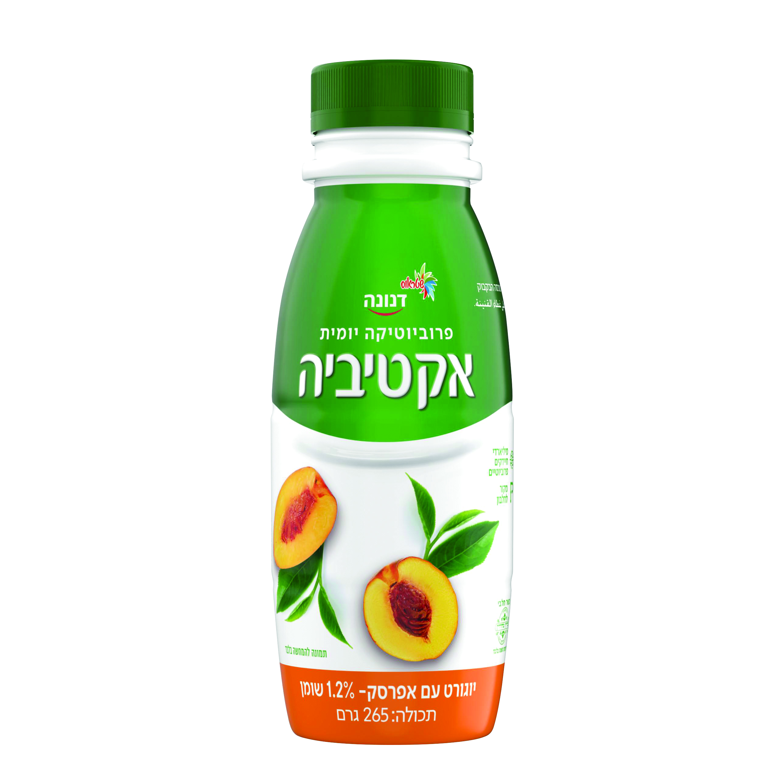 משקה אקטיביה אפרסק 1.2% שומן