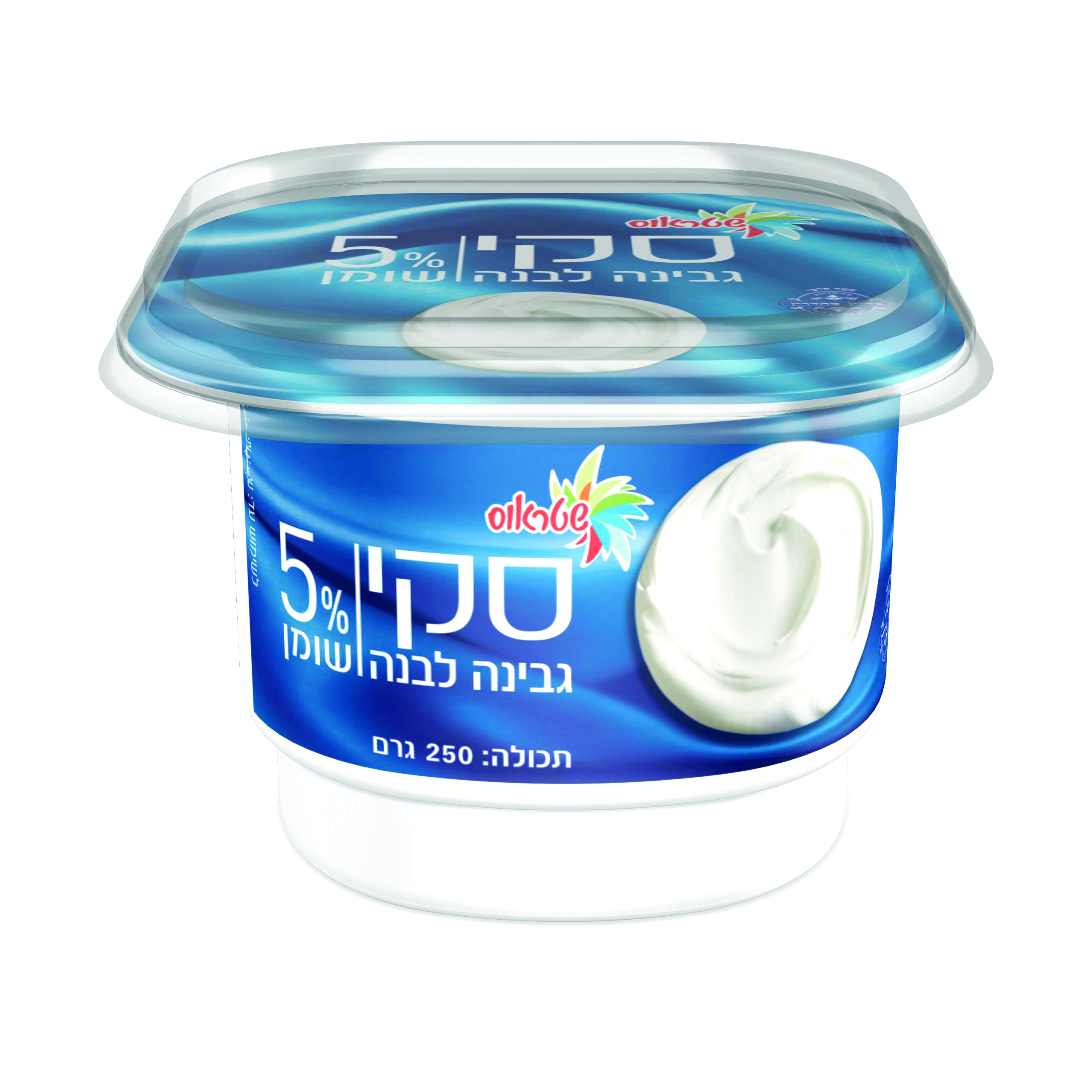 סקי גבינה לבנה 5% 250 גר