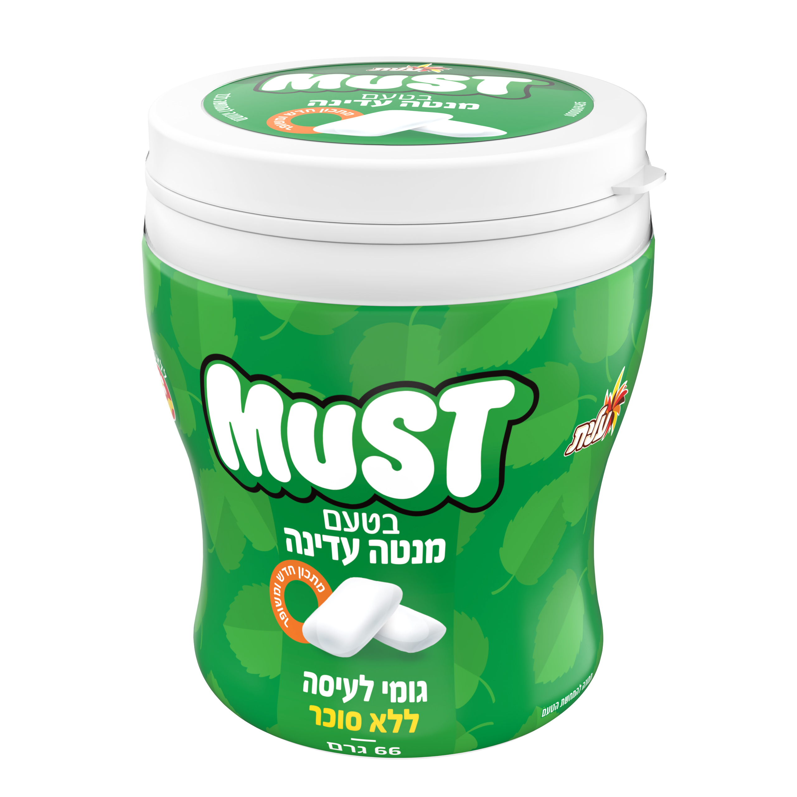 צנצנת מנטה עדינה ללס 66 גר