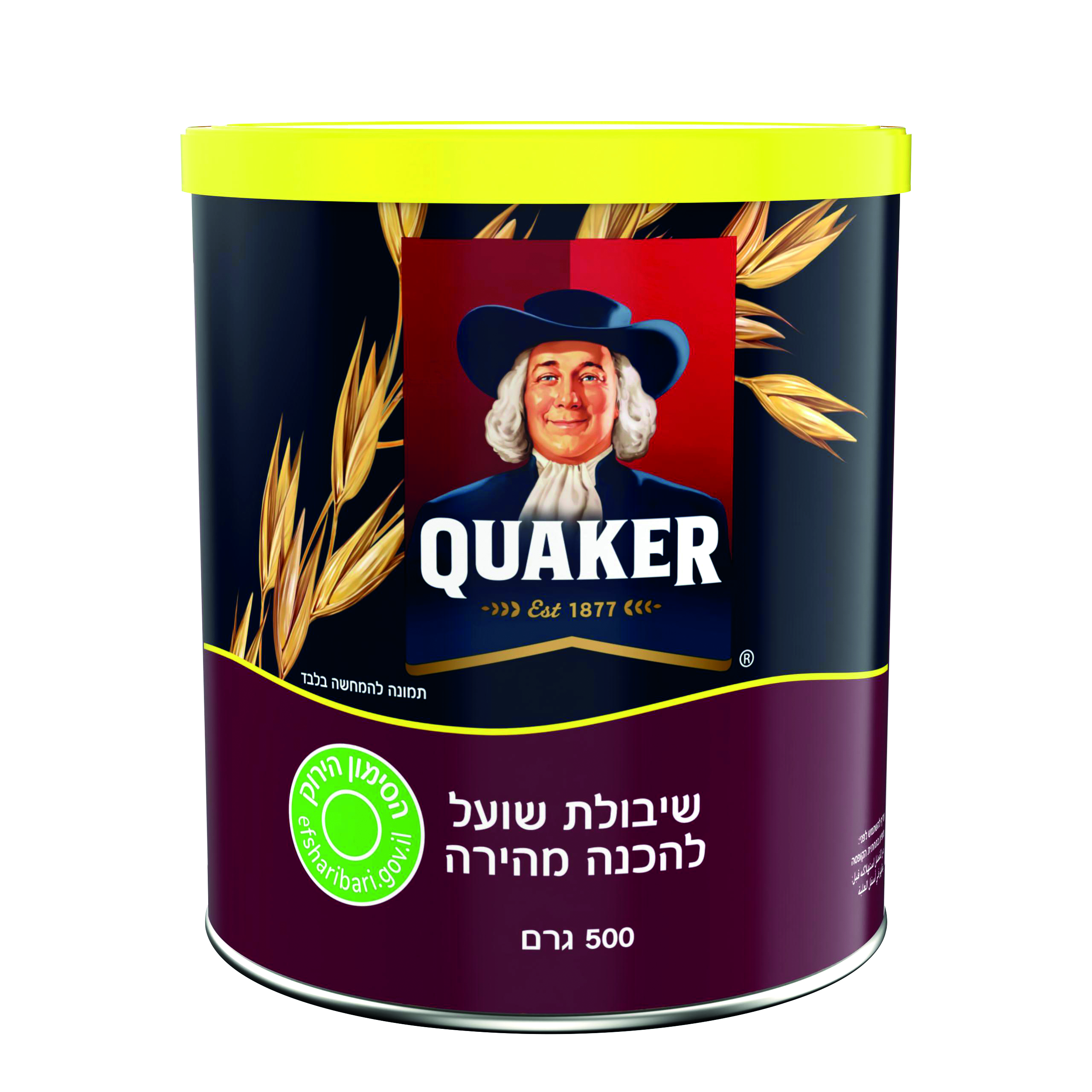 קוואקר שיבולת שועל פחית
