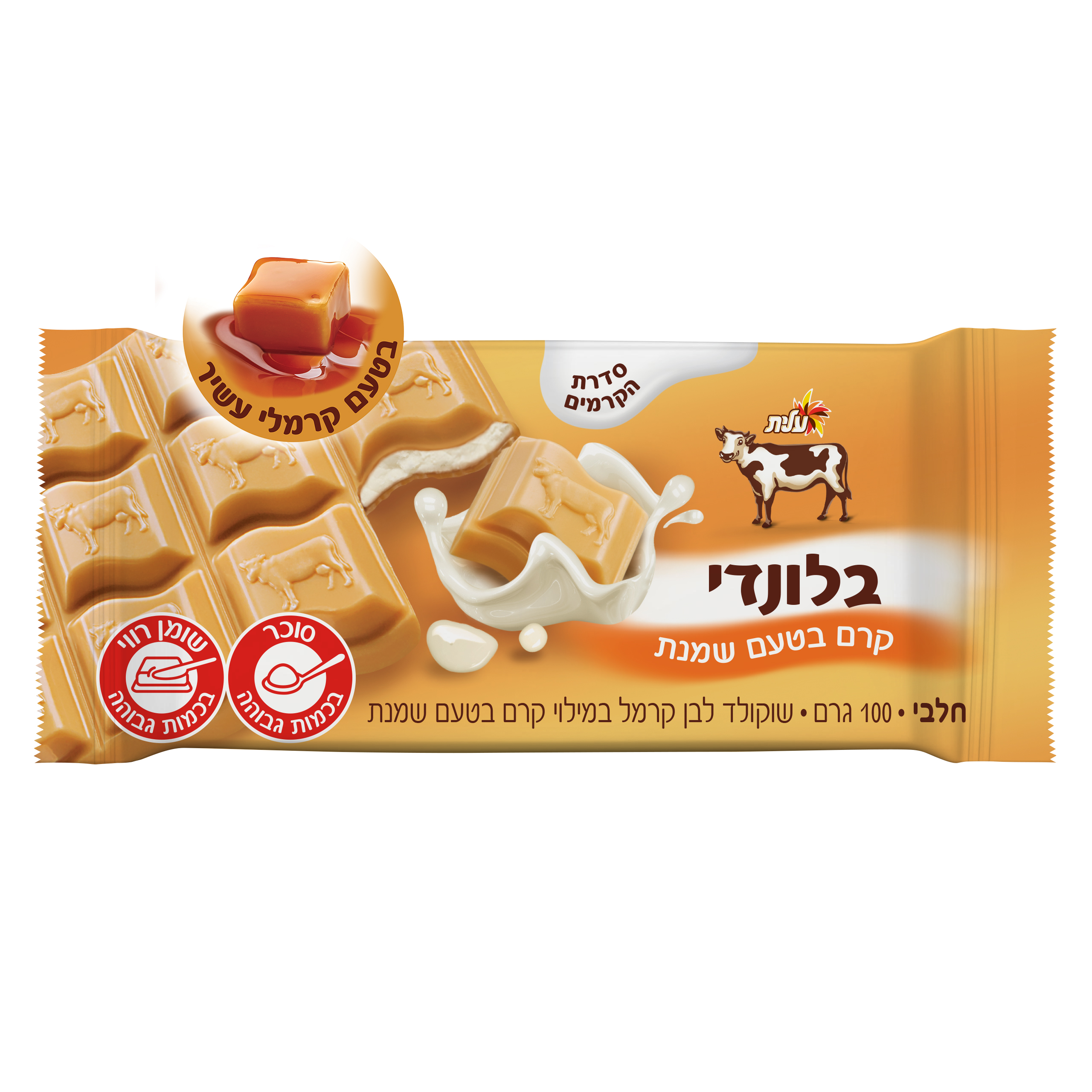 שוקולד בלונדי שמנת בד"צ
