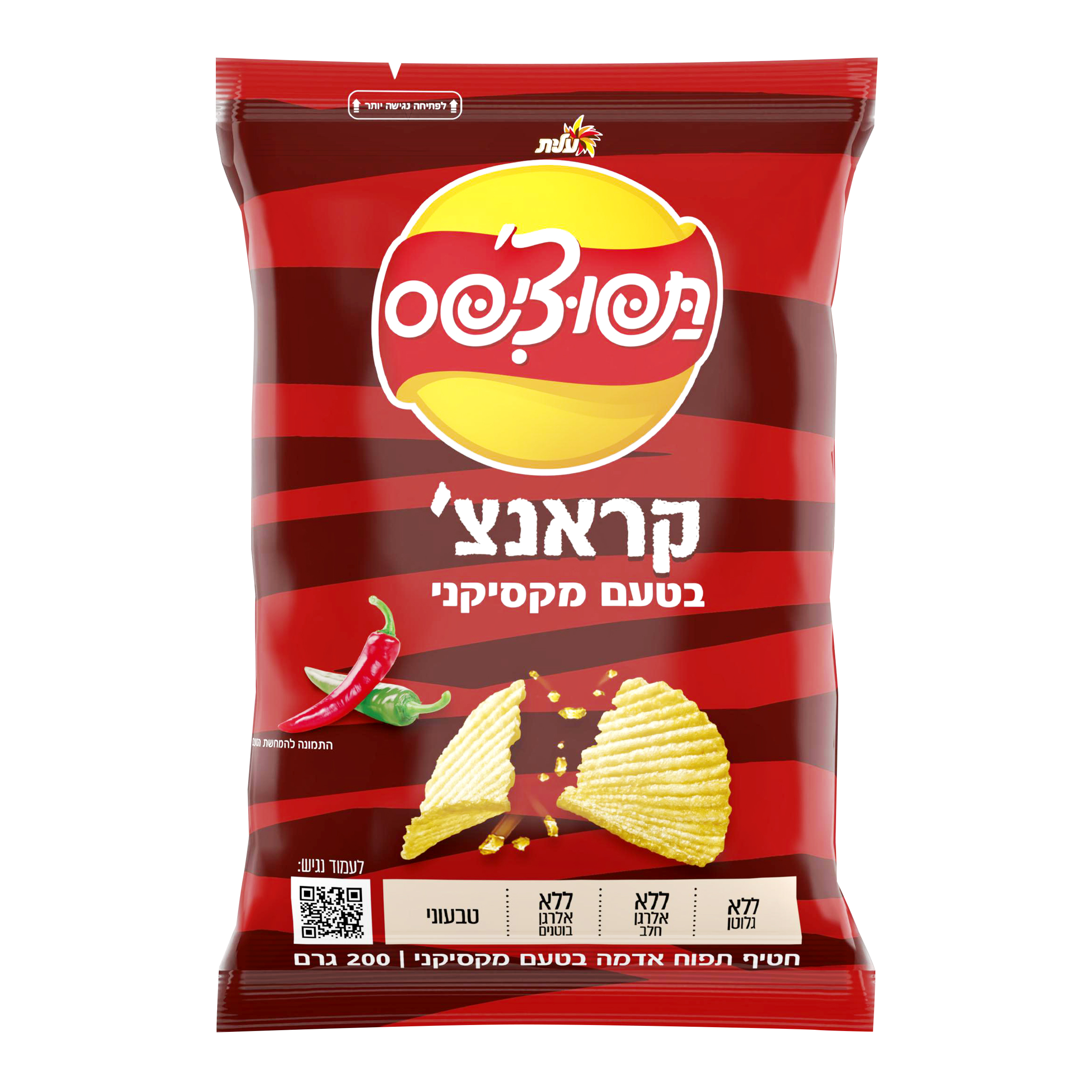 תפוצ'יפס מקסיקני 200 גרם